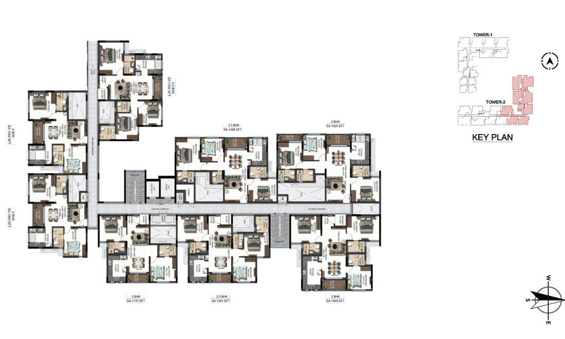 tower 2 core C